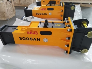 Martillo Hidráulico SOOSAN Tipo SB 40 para Excavadoras de 4-7 Toneladas, Componentes Principales del Motor, 1 Año de Garantía, China - Product Image 2