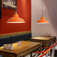 Salon salle à manger industriel Vintage suspension lampe Orange moderne minimaliste nordique cuisine suspension