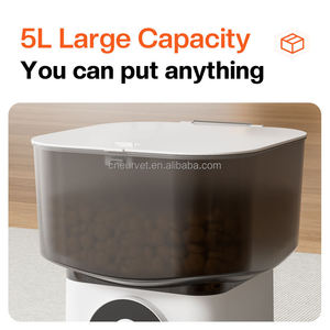 Comedouro Duplo Inteligente EUR PET com Grande Capacidade, Função de Câmera de Vídeo e Tripla Vedação, Leve e Rápido - Product Image 2