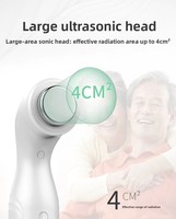 Appareil de beauté et de massage corporel à ultrasons CYANMED à pénétration profonde pour usage domestique avec prise internationale