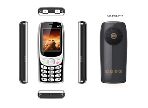 Téléphone principal 4G OEM écran LCD HD de 2.0 pouces double carte SIM <span class=keywords><strong>clavier</strong></span> Radio FM <span class=keywords><strong>clavier</strong></span> à gros boutons prix bon marché - Product Image 2