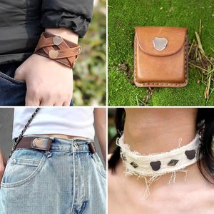 Magibeads Sets Bear Leather Rivets Kit Cute Alloy <b>Purse</b> Screws Back Buttons Decorative Rivets Tightener Metal Buckle Studs For C - Product Image 3