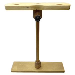 Bằng Gỗ Phễu Đứng Hỗ Trợ Giá Phòng Thí Nghiệm Nguồn Cung Cấp 2 Lỗ Hoặc 4 Lỗ Lỗ Chân Lông Kích Thước 25Mm/Hóa Học/Thiết Bị Phòng Thí Nghiệm - Product Image 2