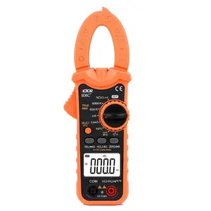 VICTOR 606C+ Digital Clamp Meter 5999 Counts 600V 600A AC/DC Clamp Multimeter With Live NCV Flashlight LOW INPEDANCE Voltage
