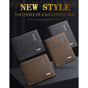 Wholesale Bifold Leather <b>Wallet</b> Credit Card Holder PU Leather <b>Wallet</b> <b>RFID</b> <b>Blocking</b> <b>Wallet</b> for Men - Product Image 6
