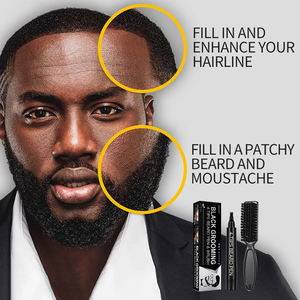 Private Label Liquid Instant Full kit <span class=keywords><strong>Barba</strong></span> Penna a Inchiostro per Uomini <span class=keywords><strong>Barba</strong></span> di Colore Colorazione della <span class=keywords><strong>Barba</strong></span> - Product Image 3