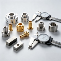 Pièces usinées CNC conformes RoHS personnalisées, certificat de matériau certifié, composants de précision OEM