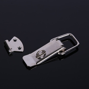 <b>Chrome</b> Plated Duckbill Buckle <b>Box</b> Lock L106 L104 L102 L002 Keyless Furniture Lock For Doors Windows Drawers Cabinets Boxes - Product Image 3