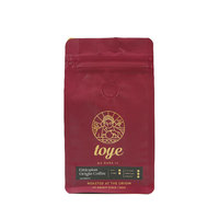 Sachet en aluminium pour café 12oz, emballage recyclable, personnalisé, avec étiquette privée
