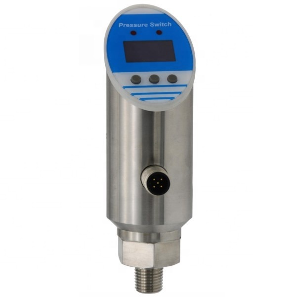 UPS1 OLED Display 4~20mA Modbus 5 Pin Connector Water Pump Digital Pressure Switch