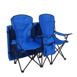 Silla de Playa, Jardín, Pesca y Camping de Acero Inoxidable Oxford 600D con Sombrilla, Bolsa de Hielo, Plegable, Portátil, Duradera, Diseño Rústico - Product Image 2