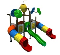 Toboggan pour enfants jouer aire de jeux commerciale extérieur/intérieur enfants jouets jeux arrière-cour parc plastique enfant en bas âge plastique 30 jours 5-10