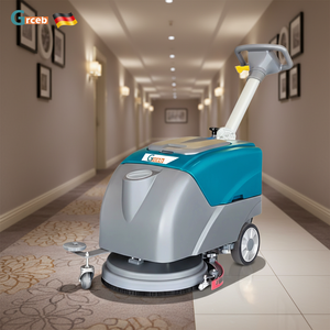 New GS400 Hand Push <b>Walk</b> Behind Cold Water Floor Cleaning <b>Machine</b> Professional Industrial Commercial Floor Scrubber - Product Image 3