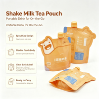 Bolsas con Boquilla de Forma Especial Personalizadas para Jugo, Bolsas de Plástico para Envasado de Jugo, Leche y Té