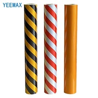 YEEMAX 3200 5100 Lámina de Vinilo PET Autoadhesiva Reflectante de Microesferas de Vidrio, Grado Publicitario, Corte por Plotter, Seguridad Vial Temporal