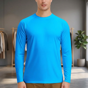 Rashguard BJJ MMA pour hommes, manches longues, compression, UPF50, séchage rapide, respirant, vêtements d'entraînement No-Gi Grappling - Product Image 3