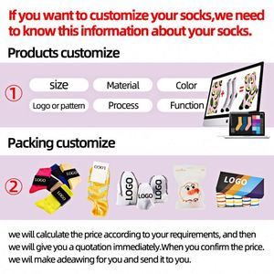 Aida Brand Cotton Soccer Crew Football Athletic Anti slip Designer Custom <b>Grip</b> Sports <b>Socks</b> logo Calcetines Men - Product Image 4