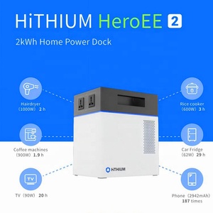 11000Cyles Hihium 2000WH 1000W ESS Sistema de almacenamiento de energía solar Estación portátil para almacenamiento en el hogar Banco de energía de respaldo exterior - Product Image 2