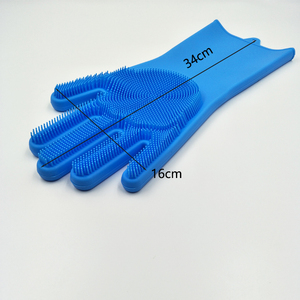 Gants <span class=keywords><strong>de</strong></span> lavage en silicone réutilisables pour cuisine, <span class=keywords><strong>salle</strong></span> <span class=keywords><strong>de</strong></span> <span class=keywords><strong>bain</strong></span> et voiture, très demandés - Product Image 2