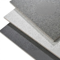 Carrelage en céramique et porcelaine, finition mate, antidérapant, 18 mm, blanc sésame, pour aménagement paysager, allées, pavés de trottoirs