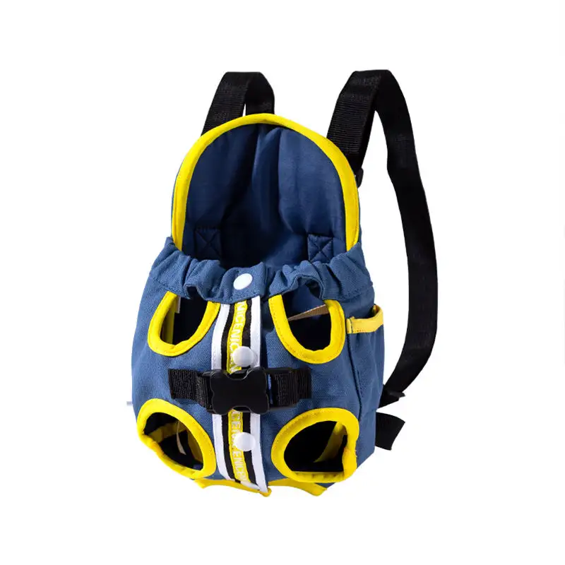 Fast Shipping Wholesale Manufacturer Twill Cotton Chest Backpack Pet Travel Products Luxury Adjustable Dog Cat Carrier Bag