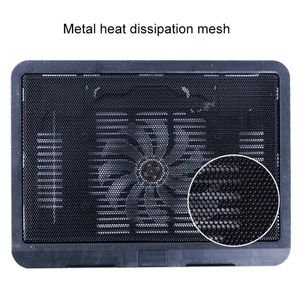 <span class=keywords><strong>Refroidisseur</strong></span> d'Ordinateur <span class=keywords><strong>Portable</strong></span> N19 en Gros d'Usine, Ventilateur LED <span class=keywords><strong>14</strong></span> <span class=keywords><strong>Pouces</strong></span> avec Lumière USB, Support de Refroidissement Compact et Économique - Product Image 5