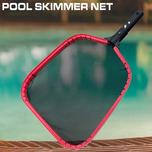 Skimmer de piscina de malla ultrafina, marco de aluminio de red, elimina eficazmente los desechos, herramienta y accesorio de limpieza de piscina duraderos - Product Image 5