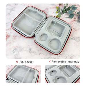 À prova de choque vermelho EVA <span class=keywords><strong>Mobile</strong></span> <span class=keywords><strong>Detector</strong></span> Estojo <span class=keywords><strong>Detector</strong></span> De Radiação Saco Bandeja Interna Removível Caso Conjunto De Ferramentas - Product Image 6