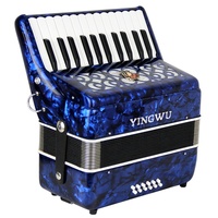 Accordéon piano diatonique à 25 touches et 12 basses, instrument de musique chinois pour débutants