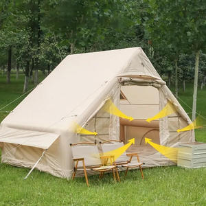 Tente de <span class=keywords><strong>camping</strong></span> gonflable pour 4 à 6 personnes, imperméable, installation rapide, grande tente gonflable, légère, portable, tente familiale pour l'extérieur - Product Image 4