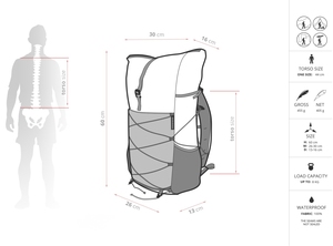 <span class=keywords><strong>Sac</strong></span> à dos de sport antivol <span class=keywords><strong>30L</strong></span> RPET <span class=keywords><strong>Sac</strong></span> à dos de voyage léger et étanche à fermeture ouverte pour hommes femmes <span class=keywords><strong>randonnée</strong></span> OEM ODM <span class=keywords><strong>Sac</strong></span> personnalisé - Product Image 5