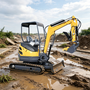 Nouvelle mini-excavatrice multifonctionnelle chinoise, petite <span class=keywords><strong>pelle</strong></span> sur chenilles, vente directe d'usine, mini-excavatrice de 2 tonnes à vendre - Product Image 2