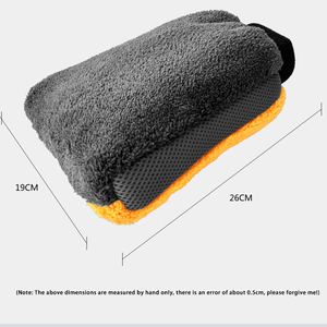 Guante de Lavado de Autos, Guante de Limpieza de Tela de Malla, No Daña la Pintura, Impermeable, Doble Cara, <span class=keywords><strong>Cora</strong></span> - Product Image 4