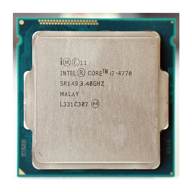 4-Core CPU LGA 1150 I7 4770 3.4GHz 8M Cache Desktop Application Refurbished and Used I7-4770 CPU