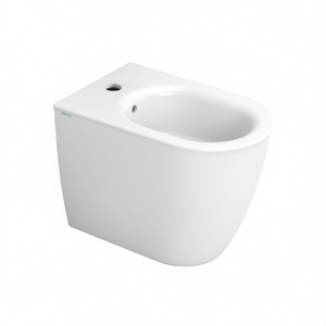 Bidé Empotrado en Pared Mayka, 55 cm de Longitud, Color Gris Cemento - Product Image 2