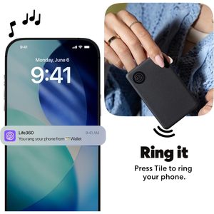 Life360 Tile Essentials: Rastreador con aplicación de seguimiento en tiempo real para llaves, carteras y controles remotos - Product Image 5