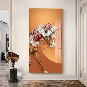 Aluminum Alloy 5d Decorative Diamond Crystal Porcelain <strong>Painting</strong> for <strong>Horse</strong> - Product Image 3