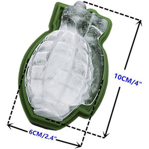 Molde para cubitos de hielo con forma de Granada 3D, fabricante de helados, fiesta, Bar, bebidas, bandejas de silicona, moldes, herramienta para Barra de cocina, bandeja para cubitos de hielo - Product Image 2