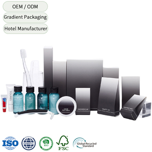Set di cortesia monouso di lusso personalizzato per hotel a 5 stelle, per il <span class=keywords><strong>bagno</strong></span>, per la camera degli ospiti, formato da viagg - Product Image 1