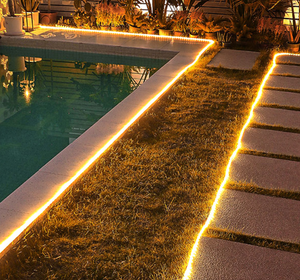 ไฟ LED แบบม้วน SMD5050 RGB, DC12V/24V, IP20 รับประกัน 3 ปี, ม้วนละ 5/50 เมตร, ความกว้าง 8/10 มม., ใช้ได้ใน KTV/สำนักงาน/บ้าน - Product Image 4