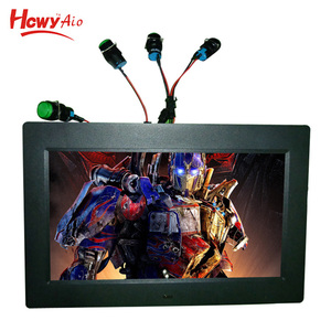 Nhúng siêu thị 7 inch hiển thị kỹ thuật số biển Máy nghe nhạc quảng cáo từ <span class=keywords><strong>CF</strong></span>/SD Thẻ LCD Máy nghe nhạc quảng cáo với Puss nút - Product Image 3