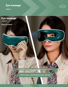 Maschera per Occhi Riscaldante Traspirante di Alta Qualità con Ricarica USB, Massaggiatore con Funzione Vocale e Musicale e Supporto per il Sonno - Product Image 3