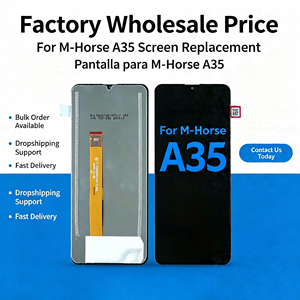 หน้าจอแสดงผลสำหรับ M Horse A35 A17 Spark 20 Note 60 Hot 40 <span class=keywords><strong>Pro</strong></span> Plus จอ LCD หน้าจอสัมผัสอะไหล่เปลี่ยน Pantalla - Product Image 4