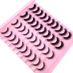 Offerta Speciale: 20 Paia di Ciglia Finte Naturali e Folte, Extension Ciglia 6D in Visone Sintetico per Bellezza - Product Image 6