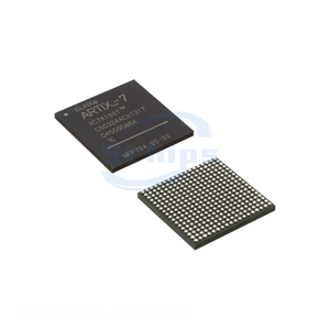 ชิ้นส่วนอิเล็กทรอนิกส์แบบฝังตัว รุ่น XC6SLX45T-4CSG324C 324 LFBGA, CSPBGA จากผู้ผลิต Channel - Product Image 1