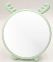 Miroir de maquillage pliant à motifs dessins animés, bureau, maison, dortoir, bureau