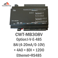 Module d'acquisition d'E/S CWT-MB308V 8AI+4AO+8DI+12DO RS485 RS232 Ethernet Modbus Rtu Tcp