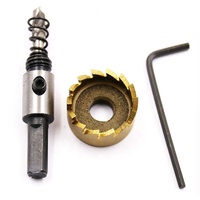 5 pièces HSS trou scie foret ensemble 5mm diamètre 16 18 20 25 30mm acier inoxydable métal alliage trou ouvre Cutter ensemble pour le forage