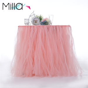 Jupe de table <span class=keywords><strong>Toto</strong></span> de mariage et d'anniversaire pour les fêtes, les hôtels et les banquets à usage domestique - Product Image 2