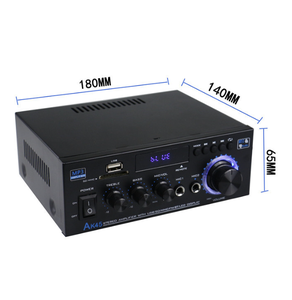 AK45 Khuếch Đại Kỹ Thuật Số Bt 5.0 Khuếch Đại Công Suất 300Wx2 Đầu Ra Kênh 2.0 Max 400W Loa Siêu Trầm Hi-Fi Âm Thanh Stereo <span class=keywords><strong>Receiver</strong></span> - Product Image 1
